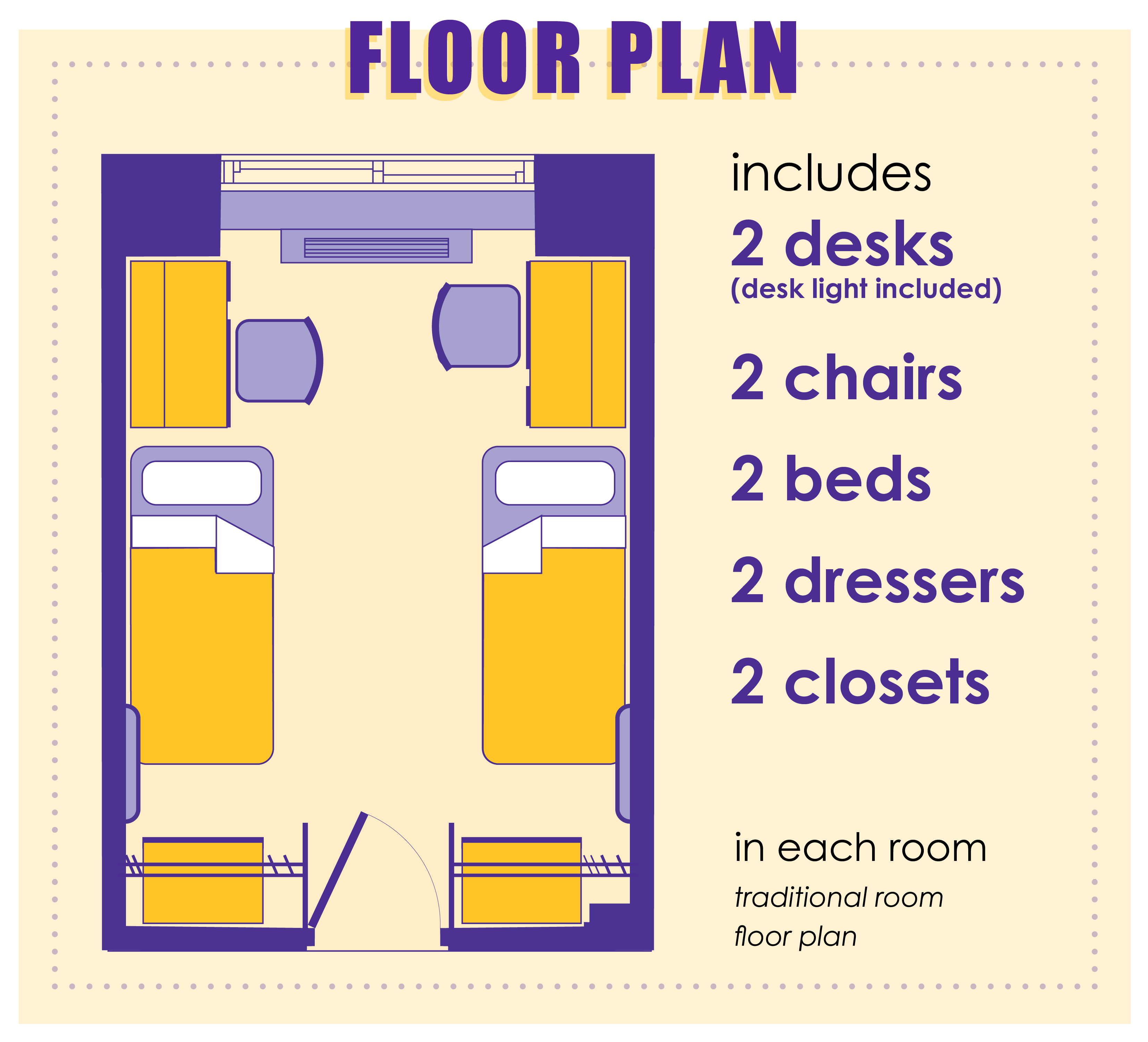 College Dorm Room Floor Plans | Viewfloor.co